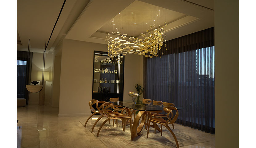 Light and Handcrafted Crystal Chandeliers in Luxury Homes
