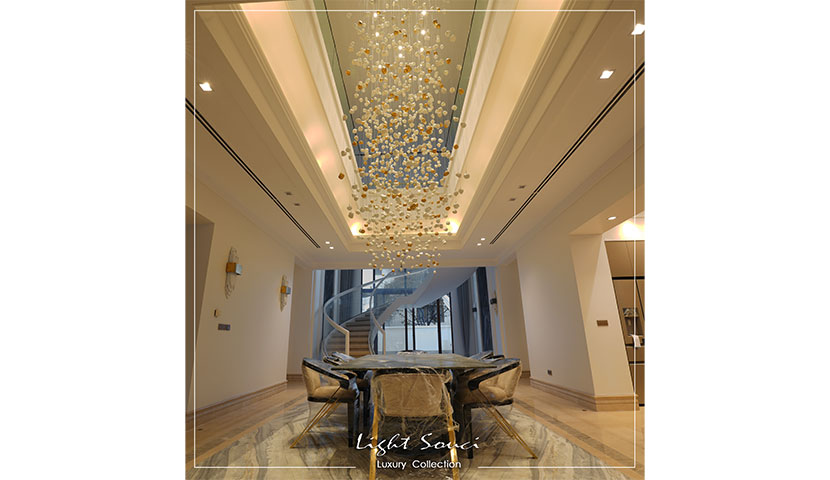Statement Crystal Chandeliers for Luxury Villas